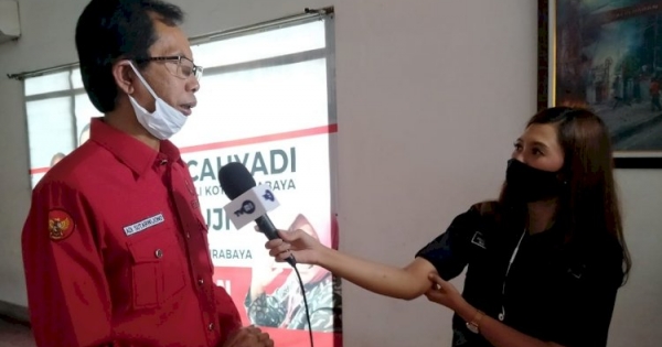 Adi Minta Kader Banteng Surabaya Tak Terlena Hasil Survei