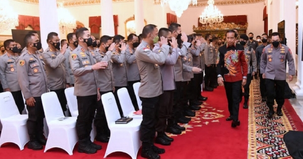 Lima Arahan Presiden Jokowi Kepada Jajaran Polri Berikut