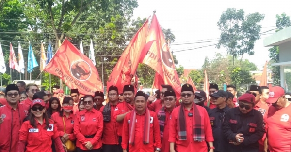 Pdi Perjuangan Tangsel Resmi Daftarkan Bacaleg