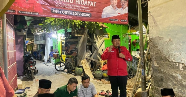 Banteng Surabaya Sosialisasikan Ganjar Pranowo Hingga Ke Akar Rumput