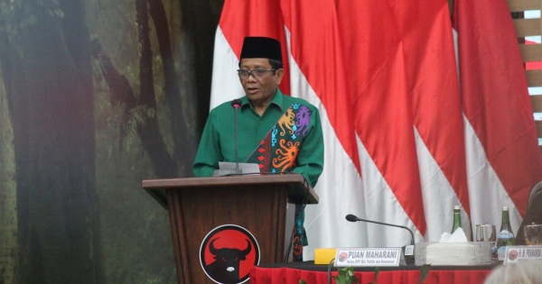 Ini Pidato Lengkap Mahfud Md Usai Jadi Cawapres Untuk Ganjar Pranowo