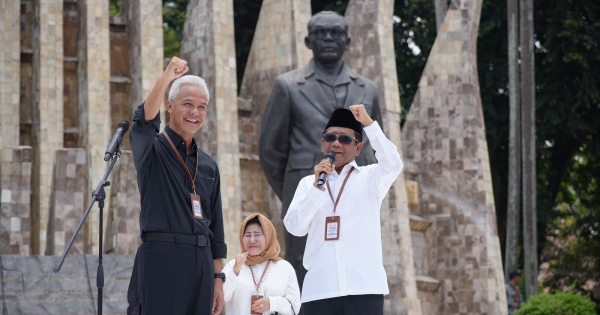 Relawan Sanaq Lombok Deklarasikan Dukung Ganjar Mahfud