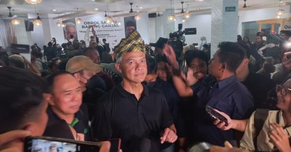 Ganjar Pranowo Senang Warga Mendukung Pemberantasan Korupsi