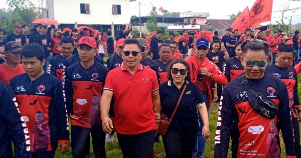 Banteng Tomohon Kawal Penuh Suara Pdi Perjuangan Total Rebut