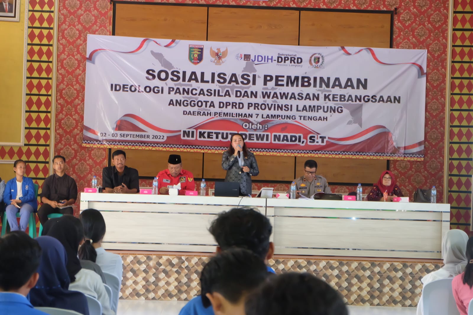 Dewi Gelar Sosialisasi Pancasila Wawasan Kebangsaan