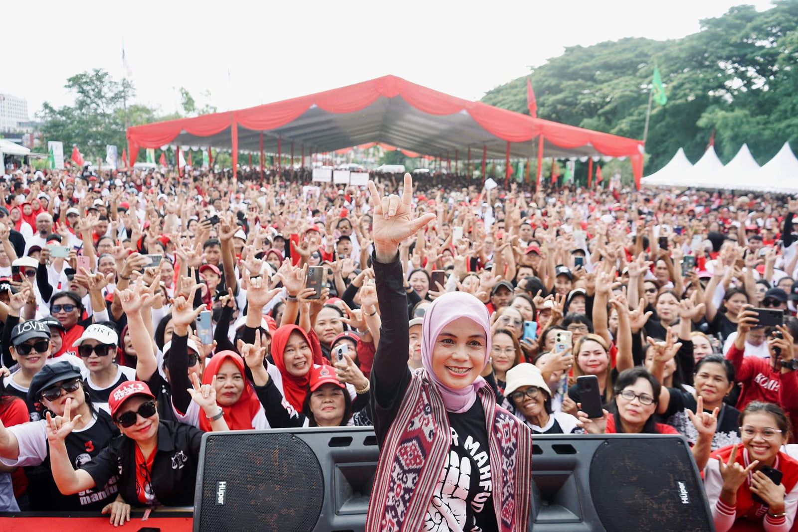 Atikoh Ganjar Kalau Ibu Bapak Saja Berjuang Maka Saya Juga Wajib Berjuang