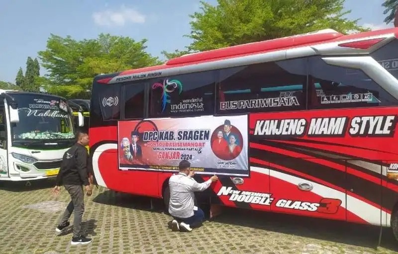 Kader Pdi Perjuangan Sragen Hadiri Deklarasi Pemenangan Ganjar Pranowo