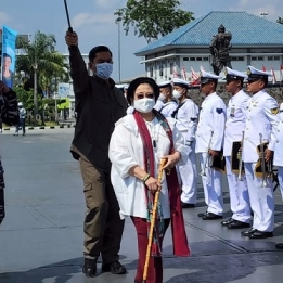 Bersama KSAL, Megawati Hadiri Napak Tilas Ratu Kalinyamat 