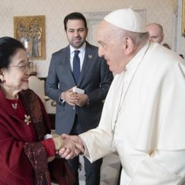Megawati Ucapkan Duka Cita Mendalam Atas Wafatnya Paus Fransiskus