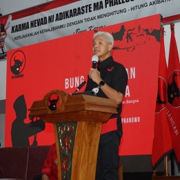 Dalam Talk Show Bulan Bung Karno, Ganjar Pranowo Singgung Kondisi Negara