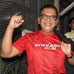 Hasto Kristiyanto Resmi Bebas dari Rutan KPK