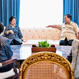 Megawati dan Prabowo Bertemu di Istana, Bahas Geopolitik hingga Masalah Bangsa