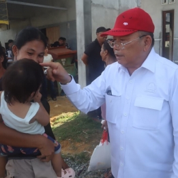 Tuntaskan Reses, Cornelis Tekankan Generasi Dayak Harus Pintar dan Sehat
