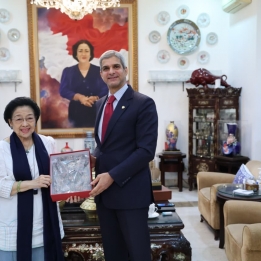 Megawati dan Dubes Kuwait Bahas Dampak Konflik Timur Tengah serta Apresiasi Dukungan Indonesia terhadap Palestina