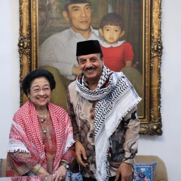 Dubes Palestina Apresiasi Megawati Soekarnoputri yang Konsisten Dukung Palestina