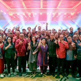 Gotong Royong Ratusan Desa di Bali untuk Bulan Bung Karno Bukti Pembumian Trisakti
