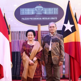 Megawati Terima Penghargaan Tertinggi Timor-Leste: Diwarnai Kelakar "Universitas Cipinang" Xanana hingga Memori Cabai Dili