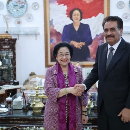 Dubes Yaman Bertemu Ibu Megawati, Ungkap Ikatan Historis Dua Bangsa yang Terjalin Berabad-abad