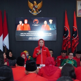 Perkuat Barisan Akar Rumput, PDI Perjuangan Lampung Gelar Pendidikan Politik