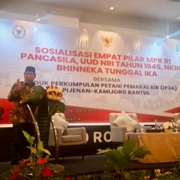 Implementasi Pancasila, Abidin Fikri Desak Kesejahteraan Tenaga Pengairan Diperhatikan