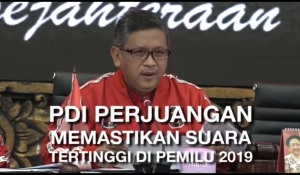 PDI Perjuangan Raih Suara Tertinggi di Pemilu 2019