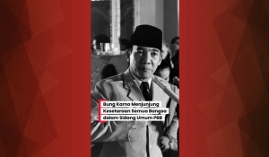 Bung Karno Menjunjung Kesetaraan Semua Bangsa