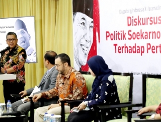Hasto Kristiyanto Hadir di Universitas Paramadina Kenalkan Geopolitik Soekarno