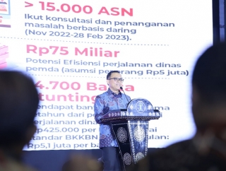 Menteri Anas Dorong Kemenkumham Jadi Instansi Percontohan Integrasi Layanan