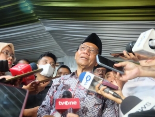 Mahfud Hadiri Pengajian Kebangsaan pada Hari Kedelapan Masa Kampanye