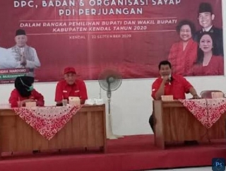 PDI Perjuangan Sudah Kantongi 2 Nama untuk Diusung di Pilkada Kendal 2024