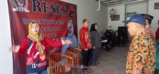 Gelar Reses DPRD Kota Tegal, Hj Rosalina Sampaikan Permohonan Maaf Sekaligus Pamitan