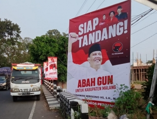 Poros Perjuangan Gercep, Kenalkan Bacabup Abah Gunawan ke Rakyat Kabupaten Malang