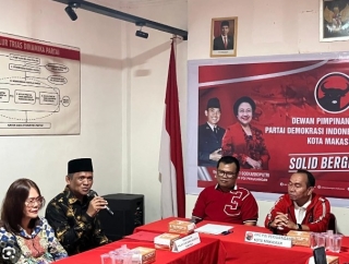 Serius Maju di Makassar, Nasrun dan Abd. Rahman Bando Kembalikan Formulir Pilkada PDI Perjuangan Makassar 