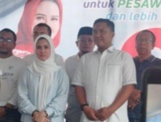 Nanda-Anton Siap Wakafkan Diri untuk Kabupaten Pesawaran