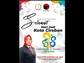 Diah Fitri Maryani: HUT ke-598 Kota Cirebon, Terus Berikan Manfaat Bagi Masyarakat