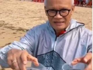 Aria Bima Sebut Setiap Telur Penyu yang Menetas, Ada Harapan Baru Laut yang Sehat