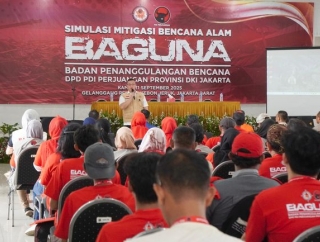 BAGUNA DKI Jakarta Gelar Simulasi Mitigasi Bencana