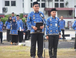 Bupati Belitung Timur Tegaskan Penataan ASN Berbasis Kinerja dan Disiplin