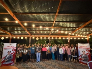 Ruth Naomi Diminta Sanggar Tari Biak Angkat Potensi Budaya Lokal ke Panggung Lebih Luas