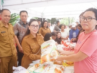Vanda Sarundajang Perjuangkan Pangan Murah Untuk Jaga Stabilitas Harga dan Stok Bahan Pokok