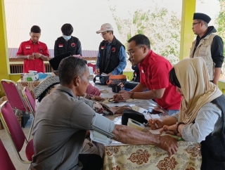 Banteng Aceh Barat Gelar Pemeriksaan Kesehatan dan Pengobatan Gratis