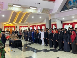 Aulia Rahman Lantik 124 Pejabat: Mutasi dan Rotasi Jabatan Hal yang Lumrah