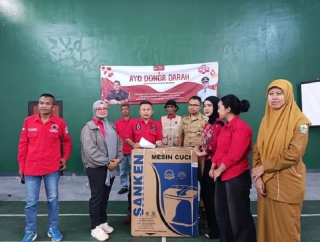 Yudha Puja Turnawan Kolab dengan Kelurahan Sukagalih Gelar Donor Darah