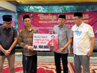 Edi Purwanto Merogoh Kocek Pribadi Senilai Total Rp100 Juta Untuk Bonus Pegiat KORMI