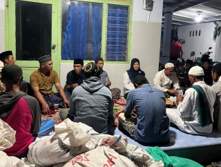 Ansari Beri Motivasi Kepada Para Pekerja dan Buruh Bangunan