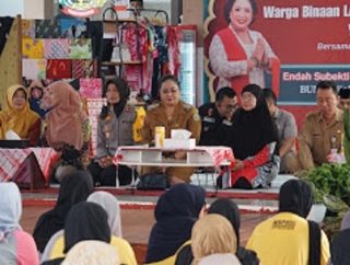 Bupati Endah Subekti Bukber Warga Binaan Lapas Perempuan Kelas 2B Yogyakarta