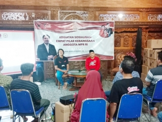 Gilang Dhielafararez Sosialisasi Empat Pilar di Ngabul, Ajak Maknai Ramadan Bukan Hanya Ritual