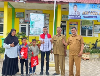 DPC PDI Perjuangan Aceh Utara Salurkan Bantuan Seragam Sekolah