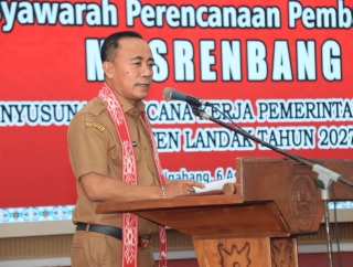 Krisantus Kurniawan Dorong Perencanaan Pembangunan Inklusif di Kabupaten Landak