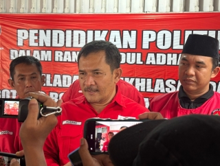 Kurban 5 Sapi & 5 Kambing, DPC PDI Perjuangan Yogyakarta Berbagi Daging Kurban di Idul Adha 1447 H